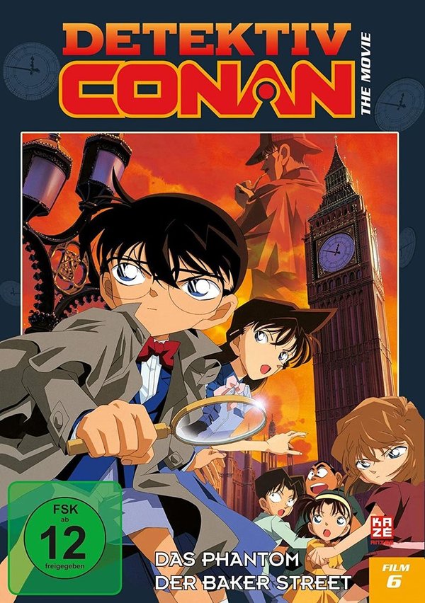 Detektiv Conan - 6.Film: Das Phantom der Baker Street - DVD
