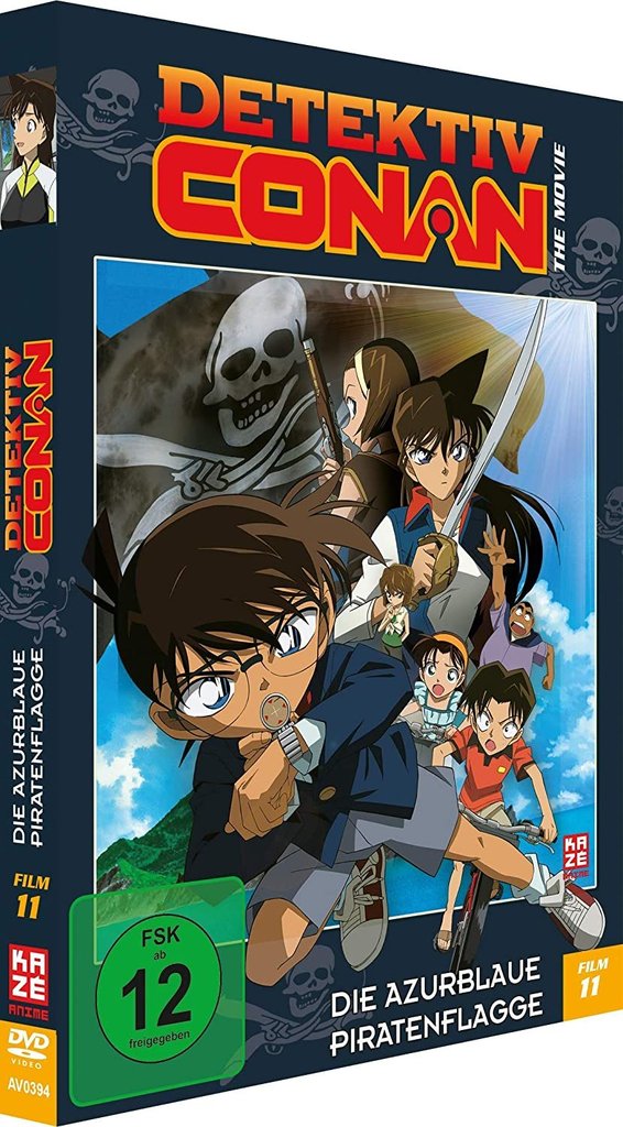 Detektiv Conan - 11.Film: Die azurblaue Piratenflagge - DVD