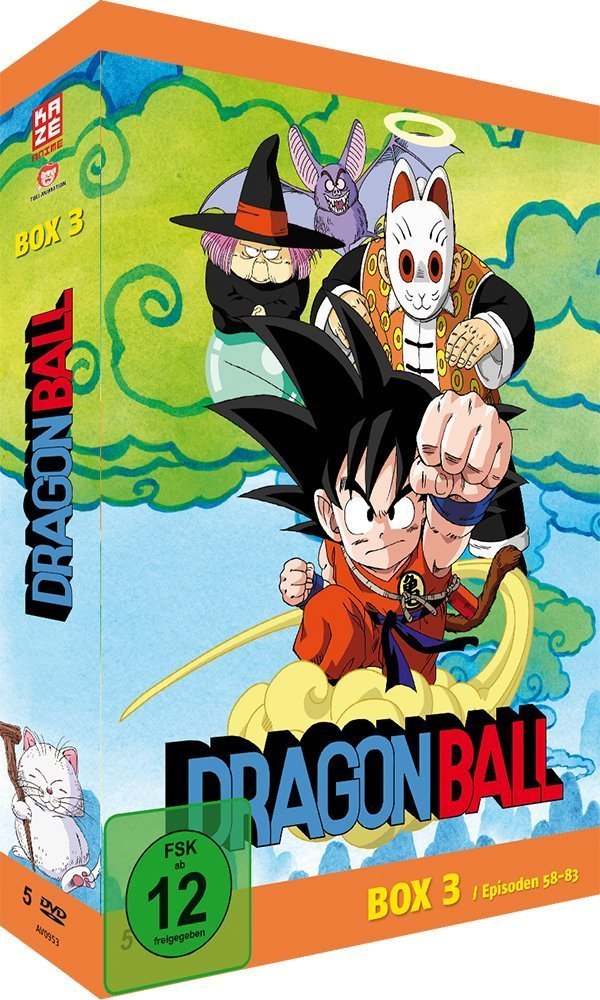 Dragonball TV-Serie - Box 3 - Episoden 58-83 - DVD