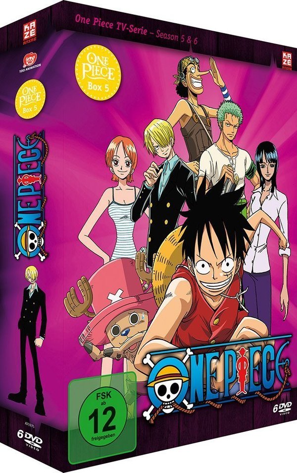 One Piece - TV Serie - Box 5 - Episoden 131-162 - DVD