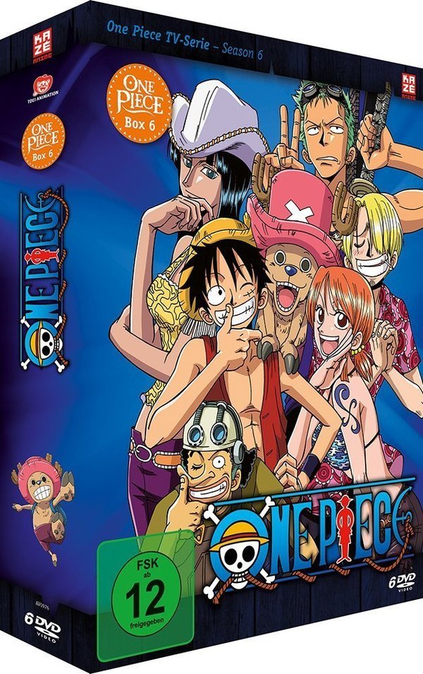 One Piece - TV Serie - Box 6 - Episoden 163-195 - DVD