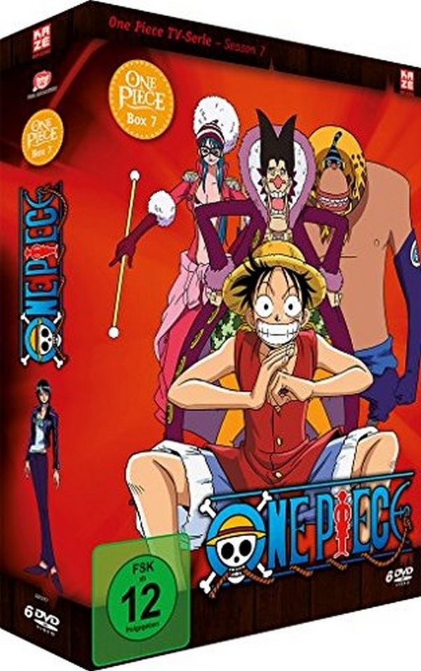 One Piece - TV Serie - Box 1-7 - Episoden 1-228 - DVD