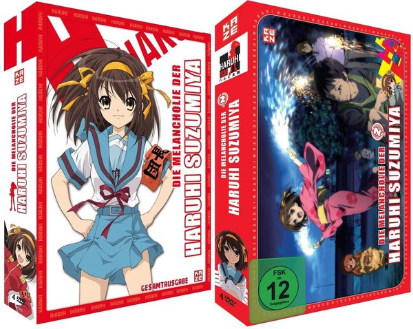 Die Melancholie der Haruhi Suzumiya - Staffel 1-2 - DVD