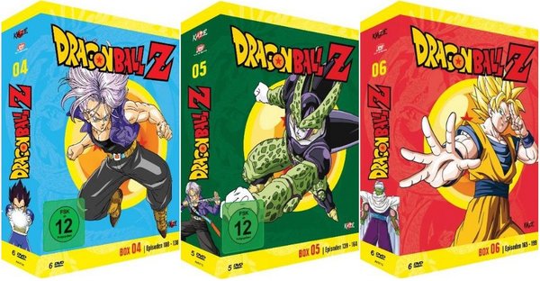 Dragonball Z - Box 1-10 - Episoden 1-291 - DVD