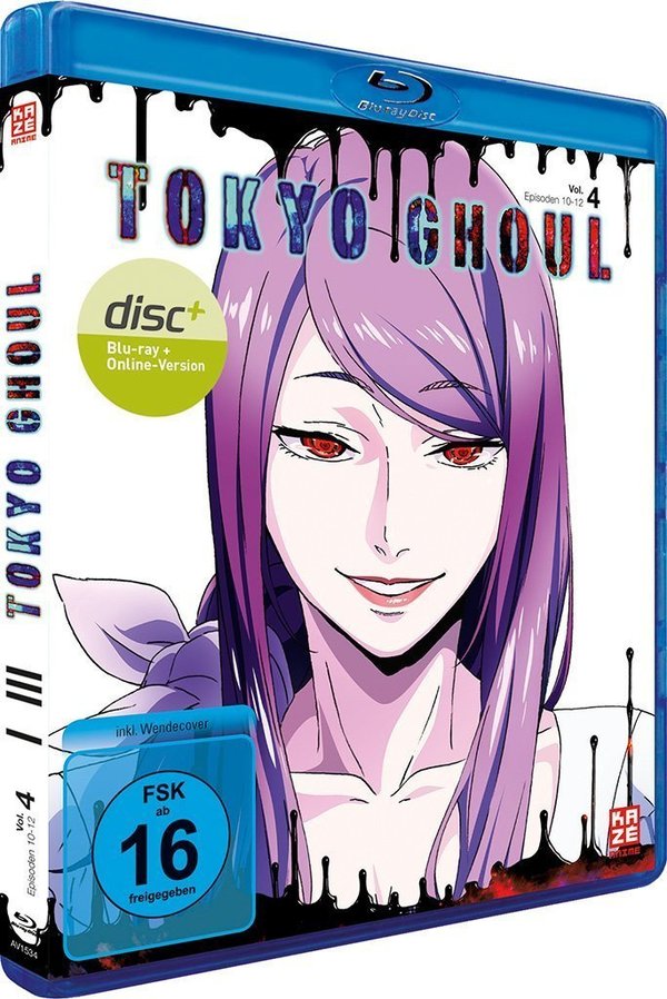 Tokyo Ghoul - Staffel 1 - Vol.4 - Episoden 10-12 - Blu-Ray
