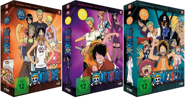 One Piece - TV Serie - Box 10-12 - Episoden 295-390 - DVD
