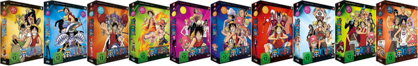 One Piece - TV Serie - Box 1-10 - Episoden 1-325 - DVD