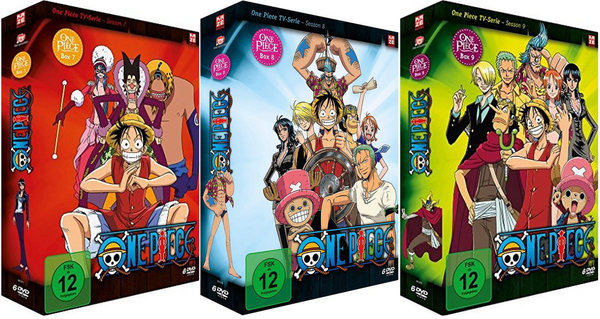 One Piece - TV Serie - Box 1-10 - Episoden 1-325 - DVD