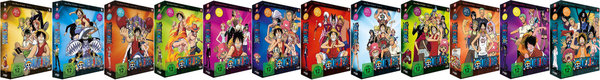 One Piece - TV Serie - Box 1-12 - Episoden 1-390 - DVD