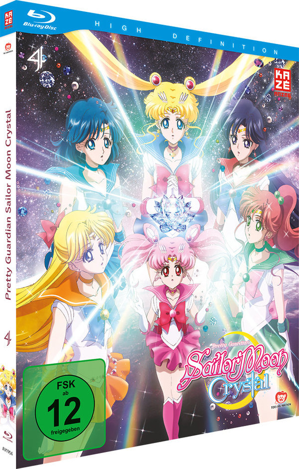 Sailor Moon Crystal - Box 4 - Episoden 21-26 - Blu-Ray