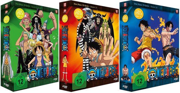 One Piece - TV Serie - Box 13-15 - Episoden 391-489 - DVD