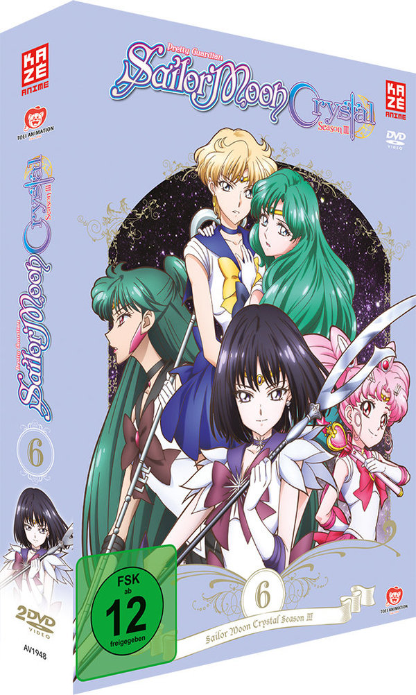 Sailor Moon Crystal - Box 6 - Episoden 34-39 - DVD