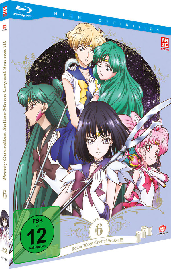 Sailor Moon Crystal - Box 6 - Episoden 34-39 - Blu-Ray