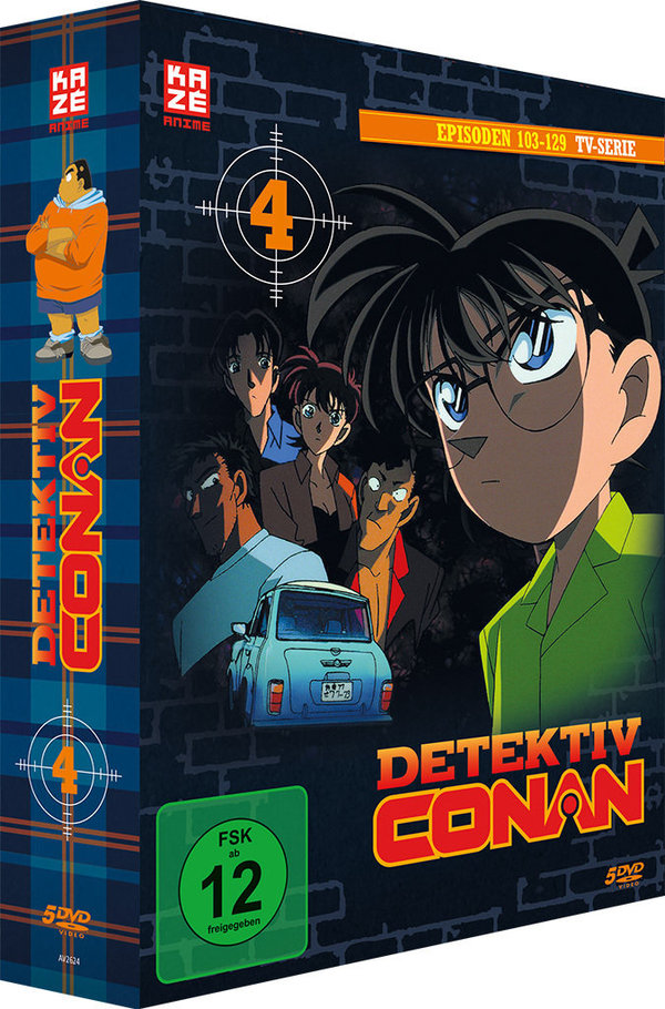 Detektiv Conan - TV Serie - Box 4 - Episoden 103-129 - DVD