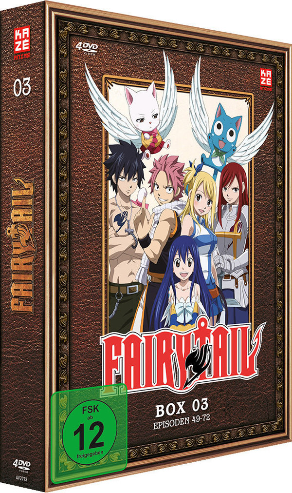 Fairy Tail - TV Serie - Box 3 - Episoden 49-72 - DVD