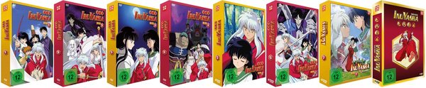 InuYasha - TV Serie - Box 1-7 + Die Filme Box - DVD