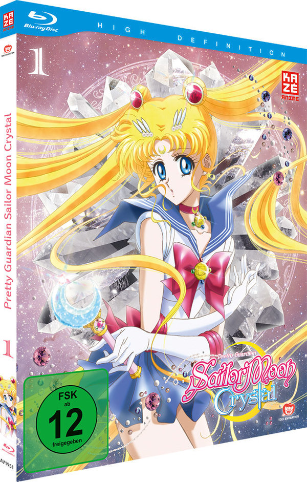 Sailor Moon Crystal - Box 1 - Episoden 1-7 - Blu-Ray