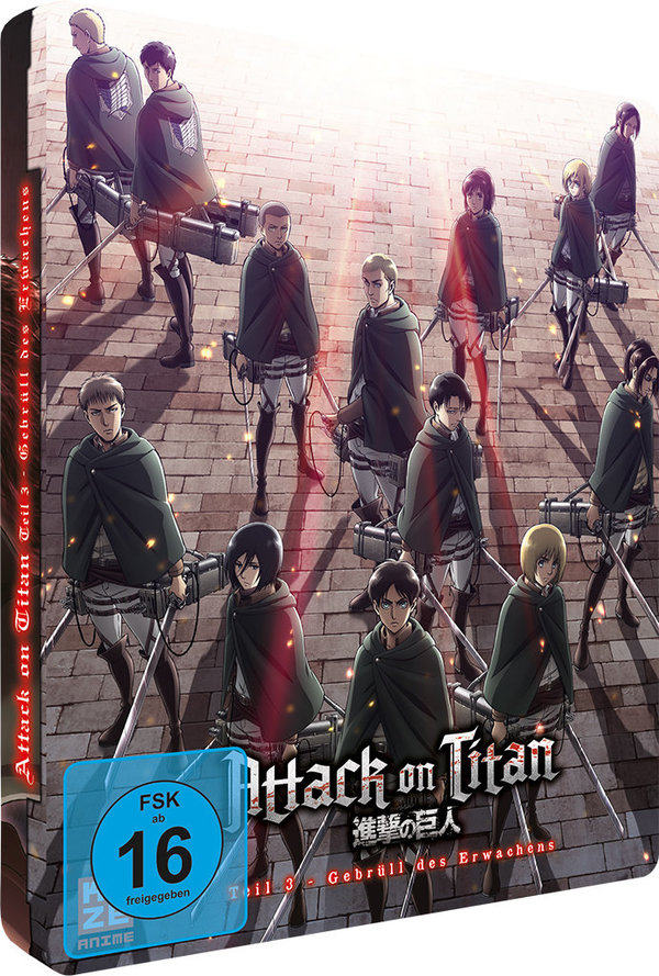 Attack on Titan - Anime Movie Teil 3 - Steelcase - Limited Edition - Blu-Ray