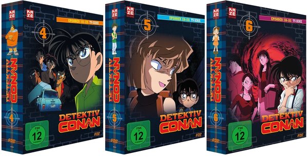 Detektiv Conan - TV Serie - Box 1-8 - Episoden 1-230 - DVD