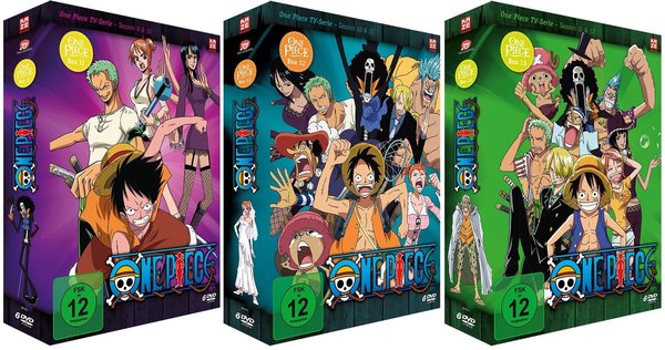 One Piece - TV Serie - Box 11-20 - Episoden 326-628 - DVD