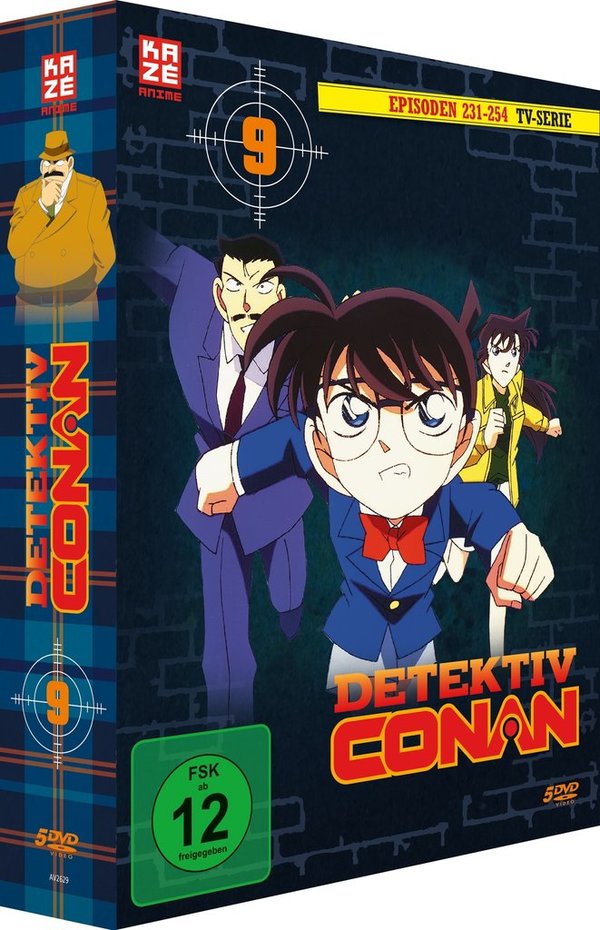 Detektiv Conan - TV Serie - Box 9 - Episoden 231-254 - DVD