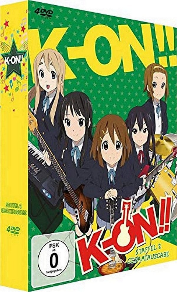 K-ON!! - Staffel 2 - Gesamtausgabe - Episoden 1-27 - DVD