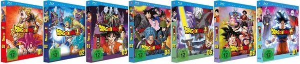 Dragonball Super - Box 1-7 - Episoden 1-112 - Blu-Ray