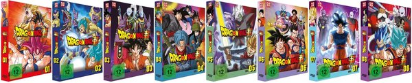 Dragonball Super - Box 1-8 - Episoden 1-131 - DVD
