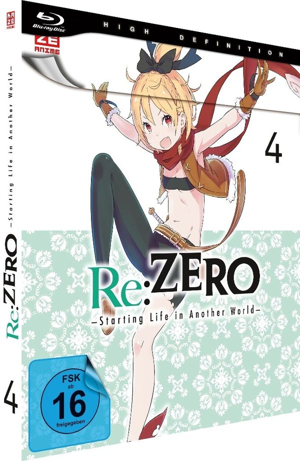 Re:ZERO - Vol.4 - Episoden 16-20 - Blu-Ray
