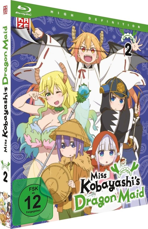 Miss Kobayashi´s Dragon Maid - Vol.2 - Episoden 6-10 - Blu-Ray