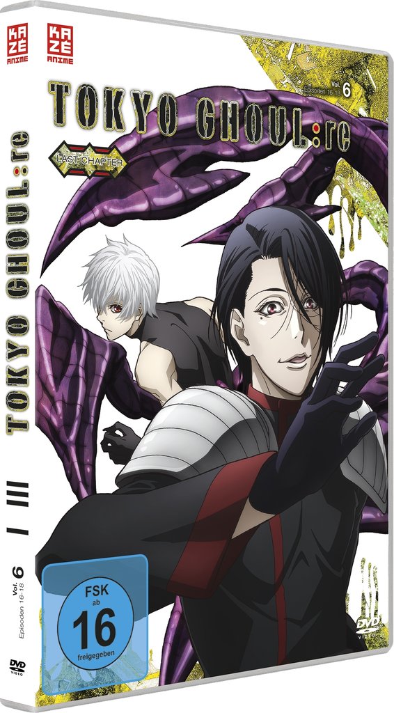 Tokyo Ghoul:re - Staffel 3 - Vol.6 - Episoden 16-18 - DVD