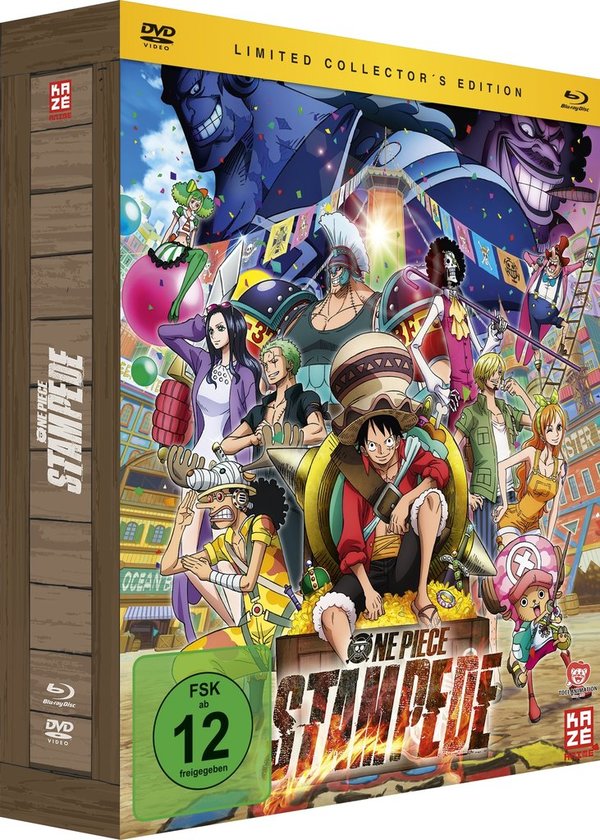 One Piece - Film - Stampede - Limited Collector´s Edition - DVD + Blu-Ray
