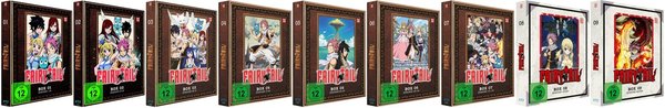 Fairy Tail - TV Serie - Box 1-9 - Episoden 1-226 - Blu-Ray