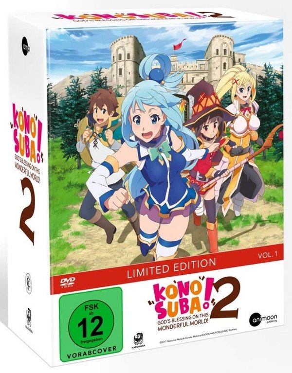 KonoSuba - Staffel 2 - Vol.1 + Sammelschuber - Limited Edition - DVD