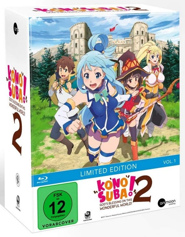 KonoSuba - Staffel 2 - Vol.1 + Sammelschuber - Limited Edition - Blu-Ray