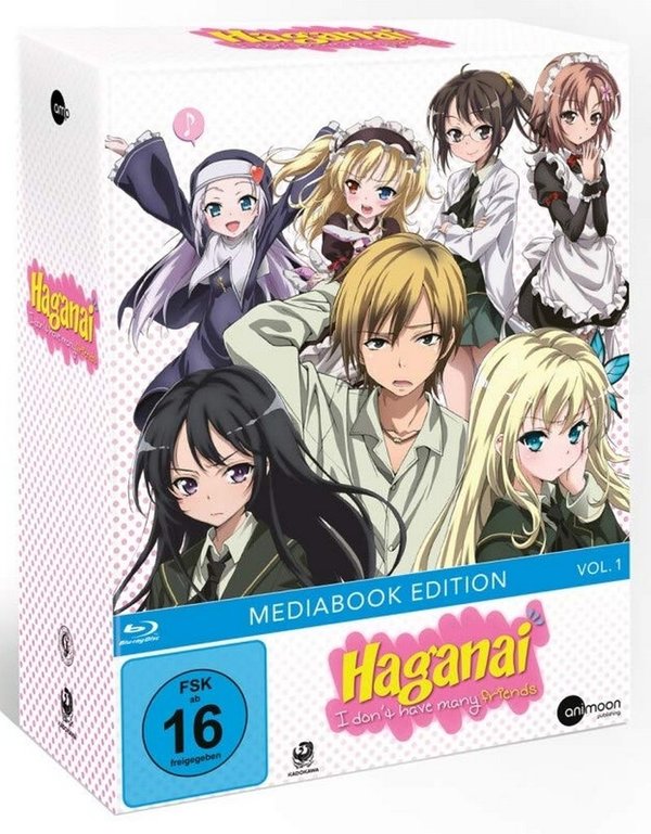 Haganai - Vol.1 + Sammelschuber - Limited Edition - Blu-Ray