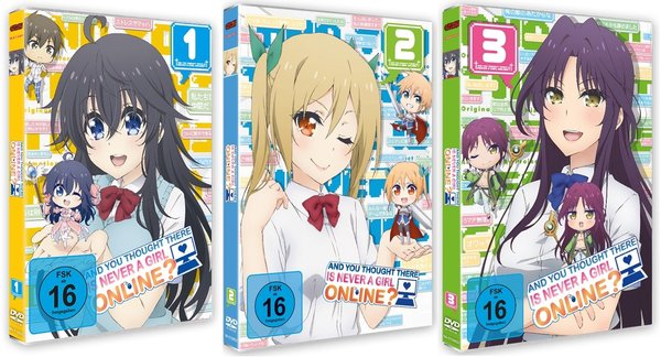 And you thought there is never a girl online? - Gesamtausgabe - Bundle Vol.1-3 - DVD