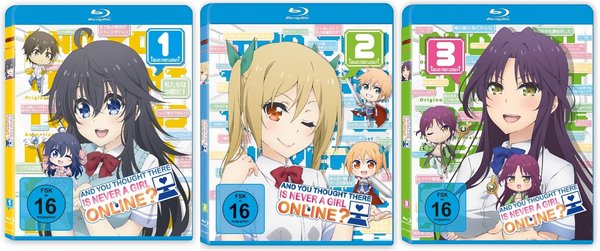 And you thought there is never a girl online? - Gesamtausgabe - Bundle Vol.1-3 - Blu-Ray