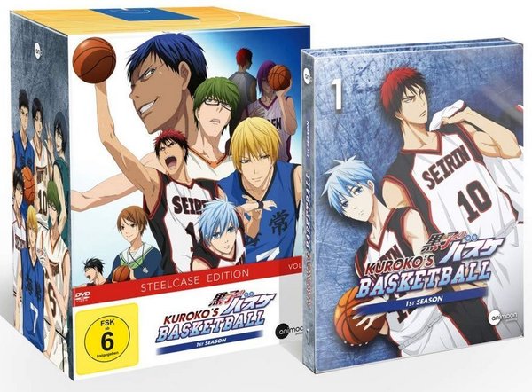 Kuroko´s Basketball - Staffel 1 - Vol.1 + Sammelschuber - Limited Edition - DVD