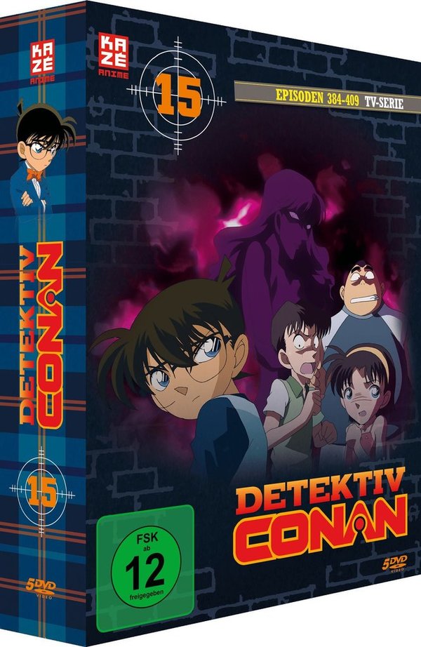 Detektiv Conan - TV Serie - Box 15 - Episoden 384-409 - DVD
