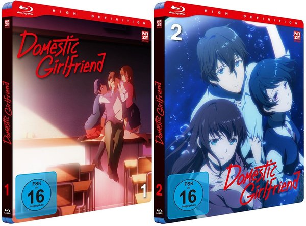 Domestic Girlfriend - Vol.1-2 - Episoden 1-12 - Blu-Ray