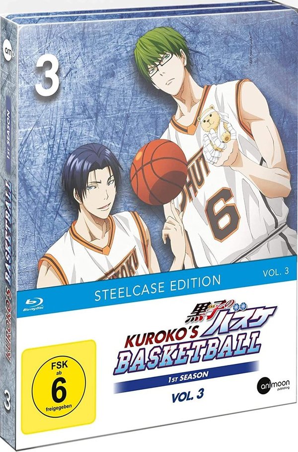 Kuroko´s Basketball - Staffel 1 - Vol.3 - Limited Edition - Blu-Ray
