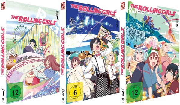 The Rolling Girls - Bundle Vol.1-3 - DVD