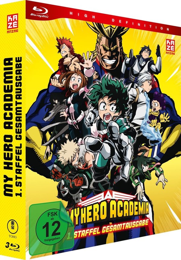 My Hero Academia - Staffel 1 - Gesamtausgabe - Deluxe Edition - Blu-Ray