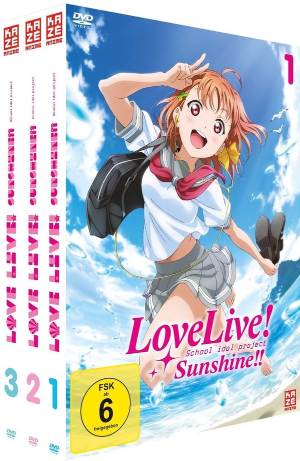 Love Live! Sunshine!! - Gesamtausgabe - Bundle Vol.1-3 - DVD