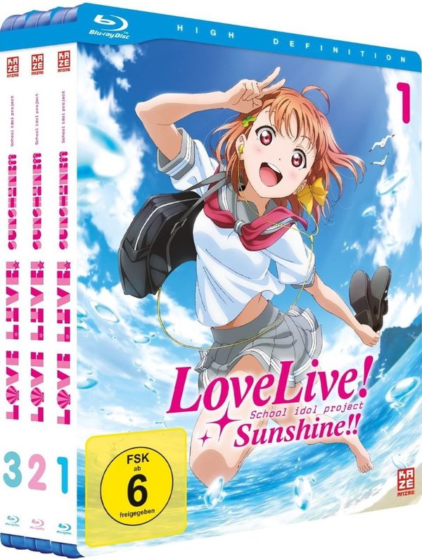 Love Live! Sunshine!! - Gesamtausgabe - Bundle Vol.1-3 - Blu-Ray