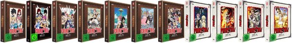 Fairy Tail - TV Serie - Box 1-11 - Episoden 1-277 - DVD