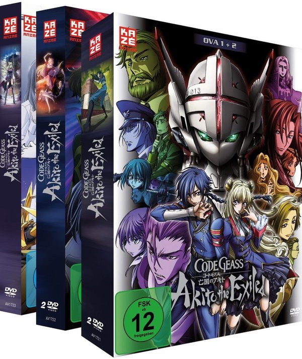 Code Geass - OVAs 1-5 - Gesamtausgabe - Bundle - DVD