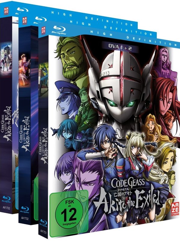 Code Geass - OVAs 1-5 - Gesamtausgabe - Bundle - Blu-Ray