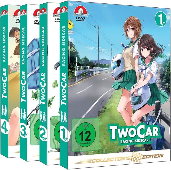 Two Car - Collector´s Edition - Gesamtausgabe - Bundle Vol.1-4 - DVD